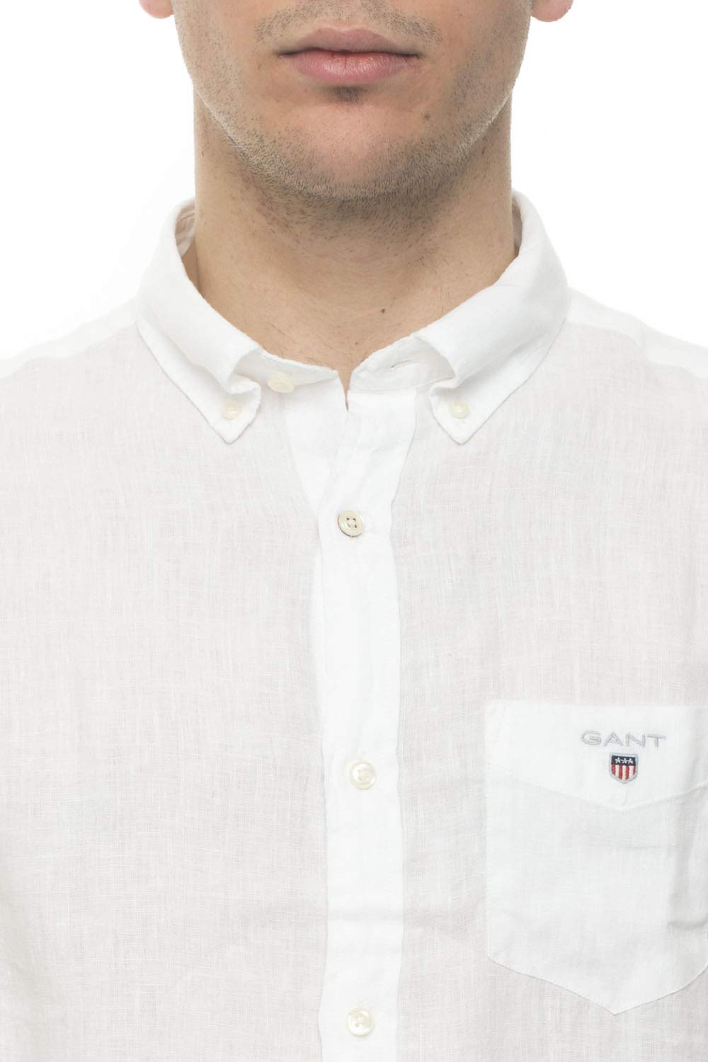 GANT The Linen Shirt Reg BD Camisa Hombre