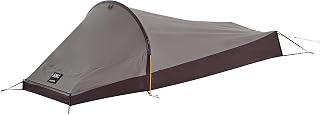 OEX Bush Pro Salamanda Bivi Tent for 1 Person, Compact and Lightweight 1 Man Tent, Ideal for Backpacking, Wild Camping and Fishing, Camping Equipment, Grey, One Size