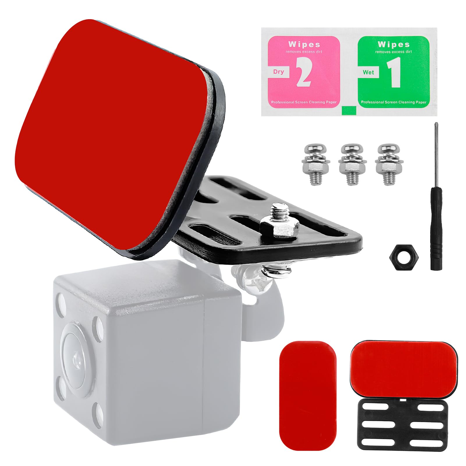 Supporto Universale Per Telecamera Di Retromarcia - Regolabile 180°, Senza Forare, Per M550, M63, PG02S, PG16 - Foto 6