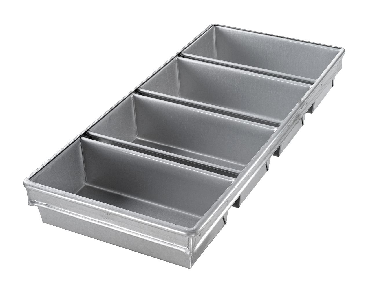 CHICAGO METALLIC 49145 Bread Pan,4-Strap,10x5