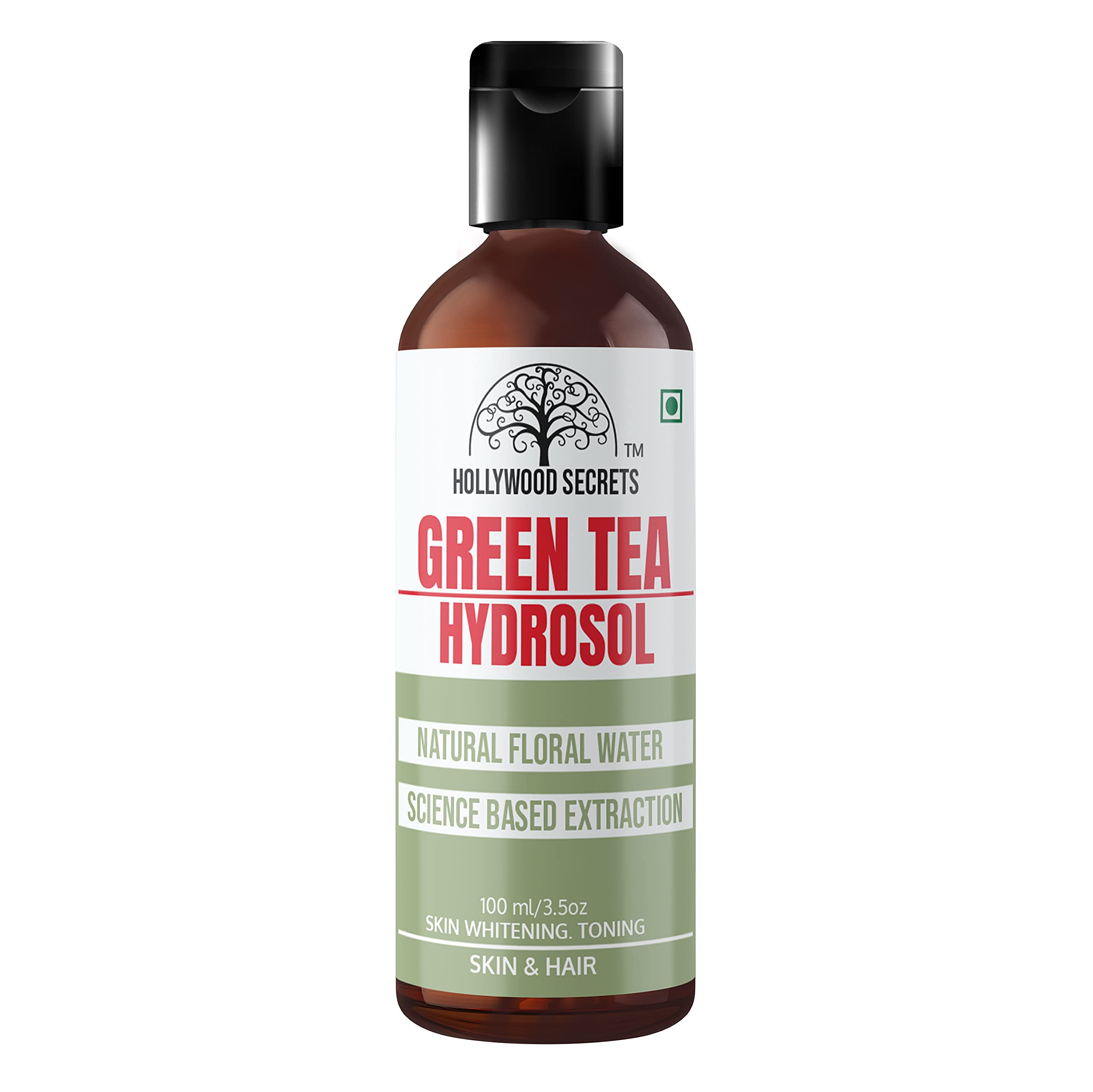Natural Green Tea Floral Water Hydrosol Toner Skin Hair Face 100ml