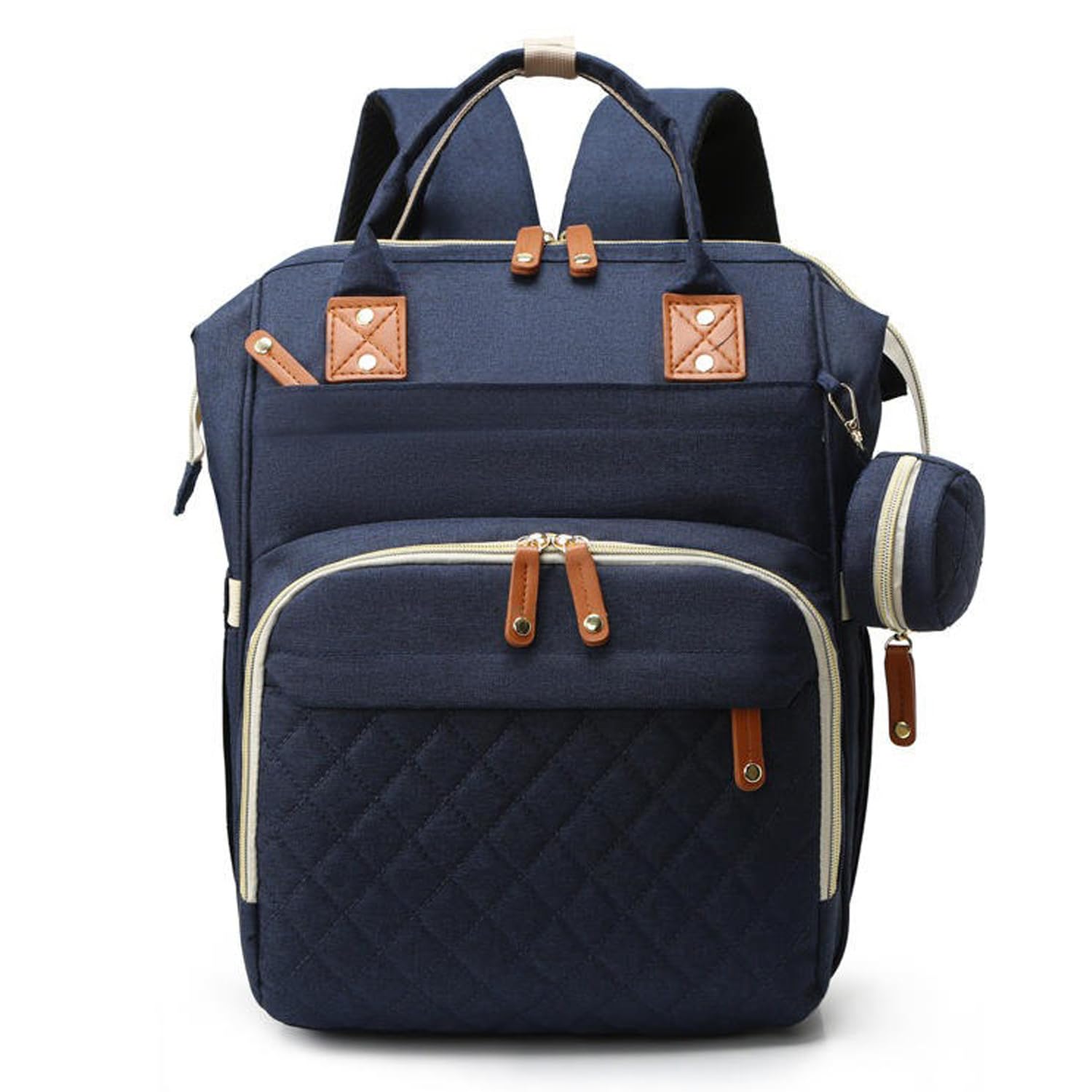 Diaper Bag For New Born Baby/Maternity Bags For Mother With Multi Compartments, Insulated Bottle Pockets (Blue)