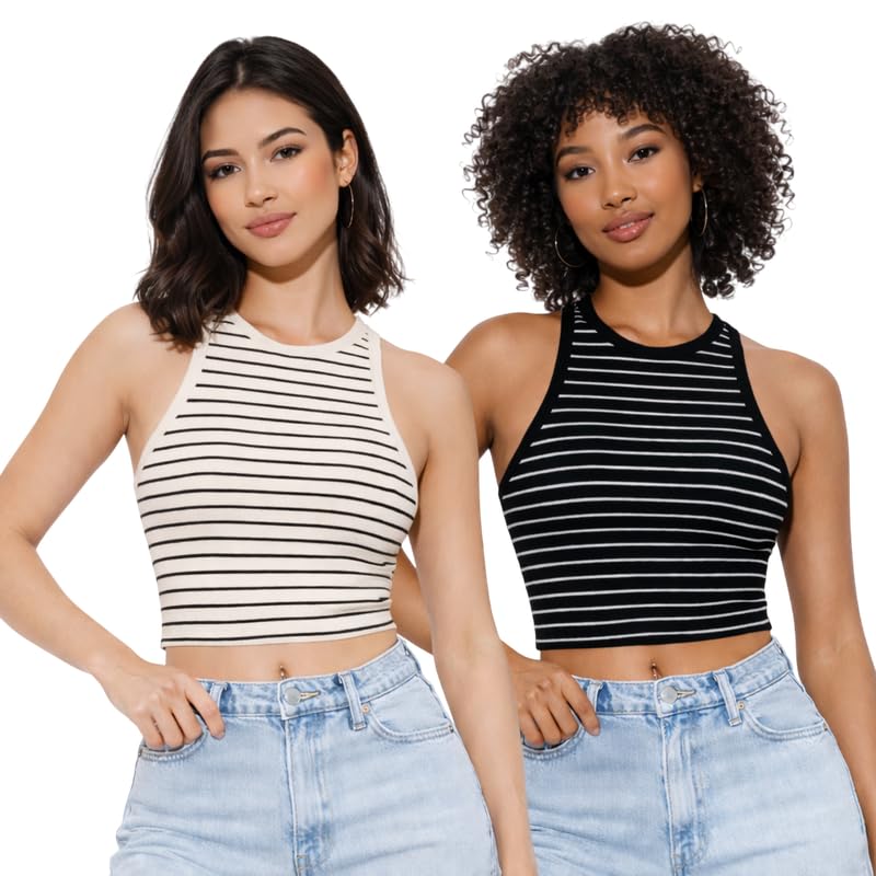 Image of Women's Stylish & Premium Cotton Tank Top & Crop Top for Women