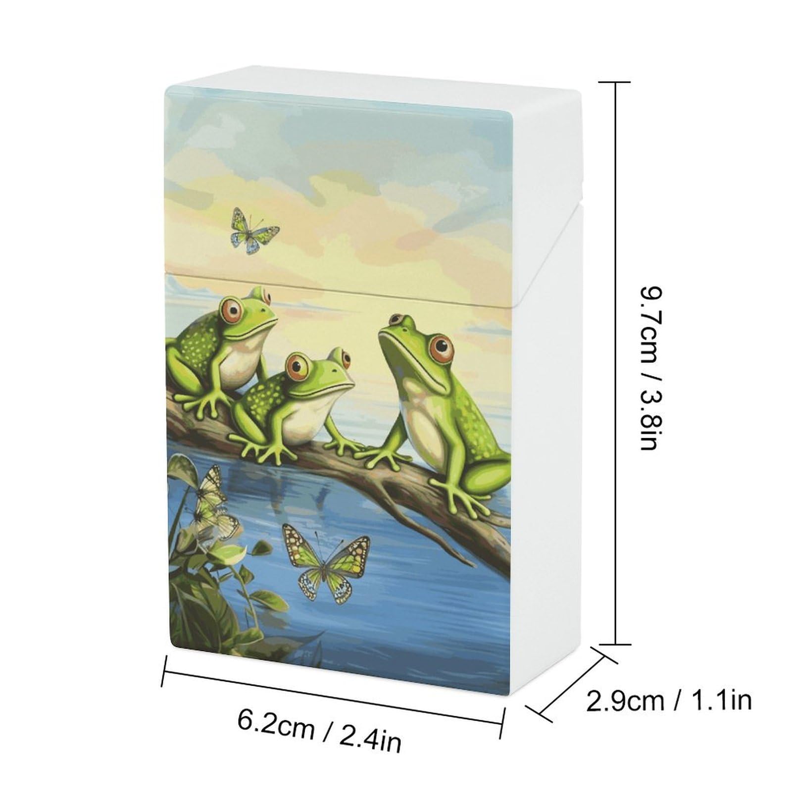 frog cigarette case Amazon.com: Cigarette Case for Women King Size Cigarette Case Many Frogs Sing Amazon.com: Many Frogs Sing on