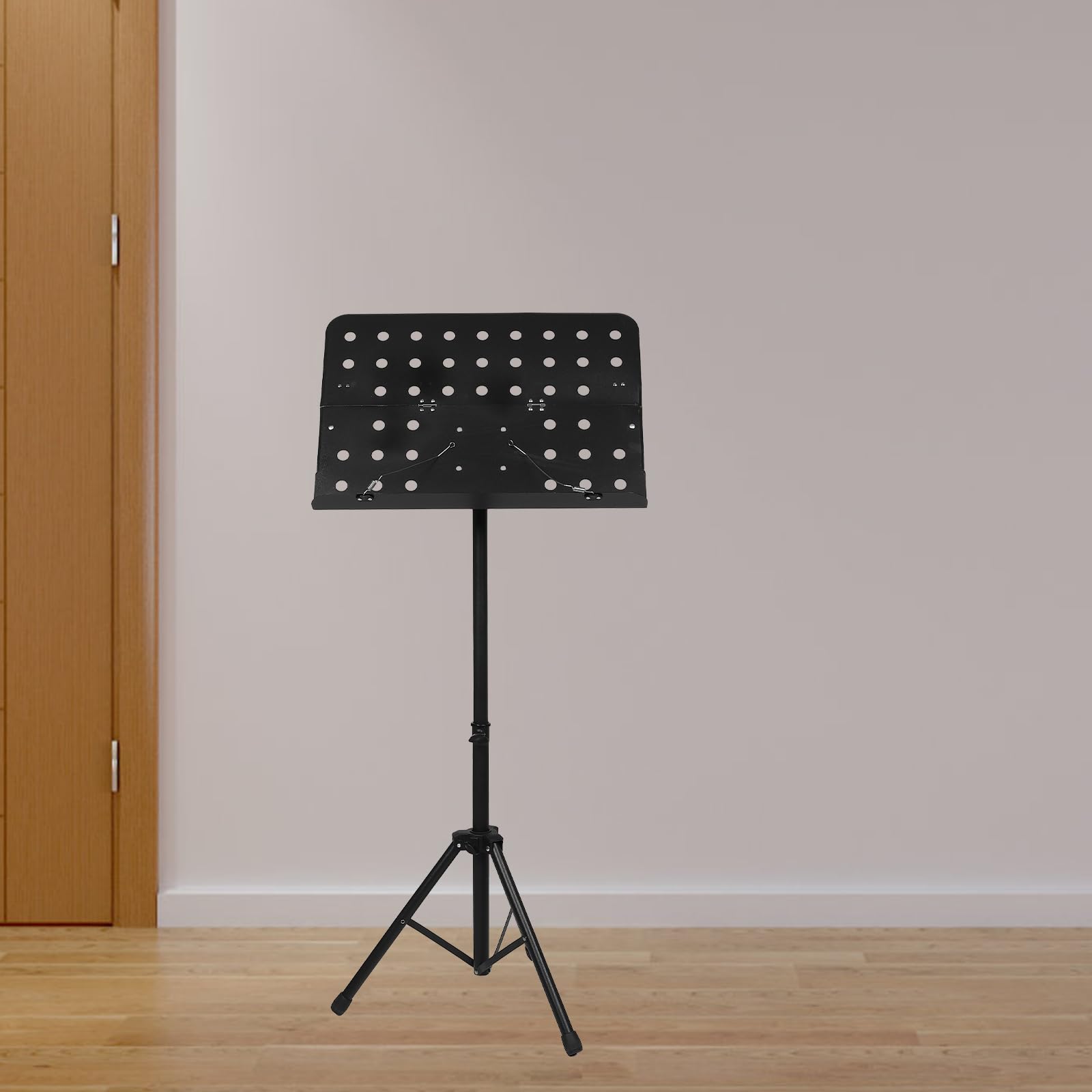 UPKOCH Klappbarer Notenständer: Höhenverstellbarer, faltbarer, tragbarer Notenständer für Klavier, Gitarre, Band, Orchester, Musiker, Instrument, Spieler