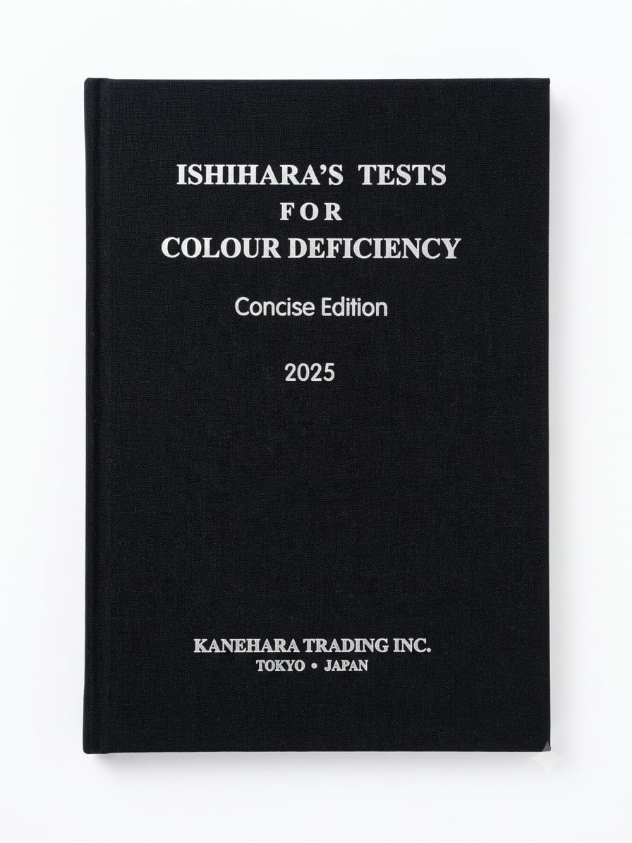 Ishihara Test Chart Books, for Color Deficiency