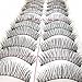 Nails gaga 10 Pairs attractive Black Stems False Eyelashes Criss-Cross Makeup Eye Lashes