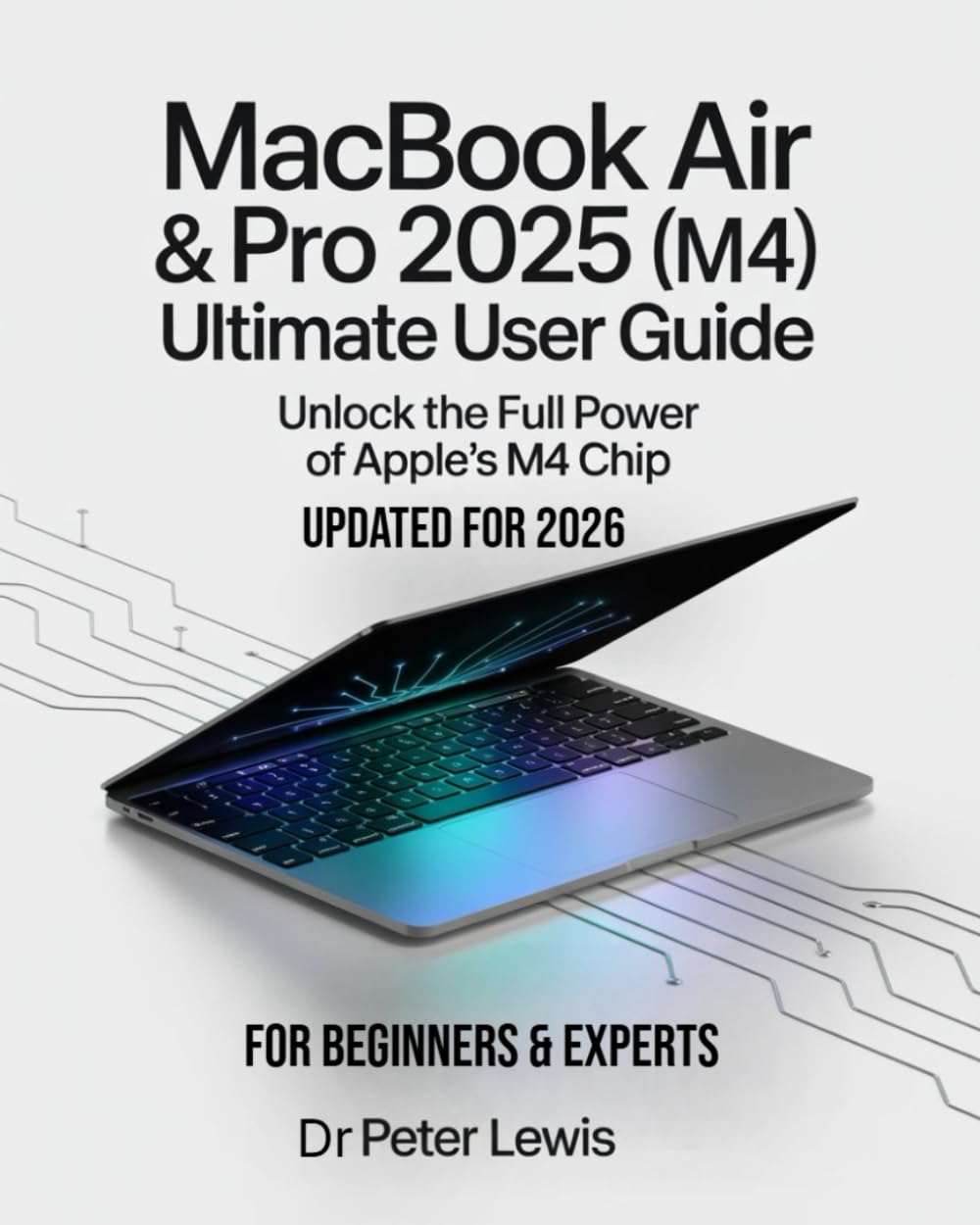 MacBook Air 2025 (M4) Guide for Beginners & Experts: A Complete Step-by-Step Manual for Mastering How to Set Up, Customize, & Maximize Apple’s ... Features, Productivity Shortcuts, & Tips      Paperback – November 5, 2025