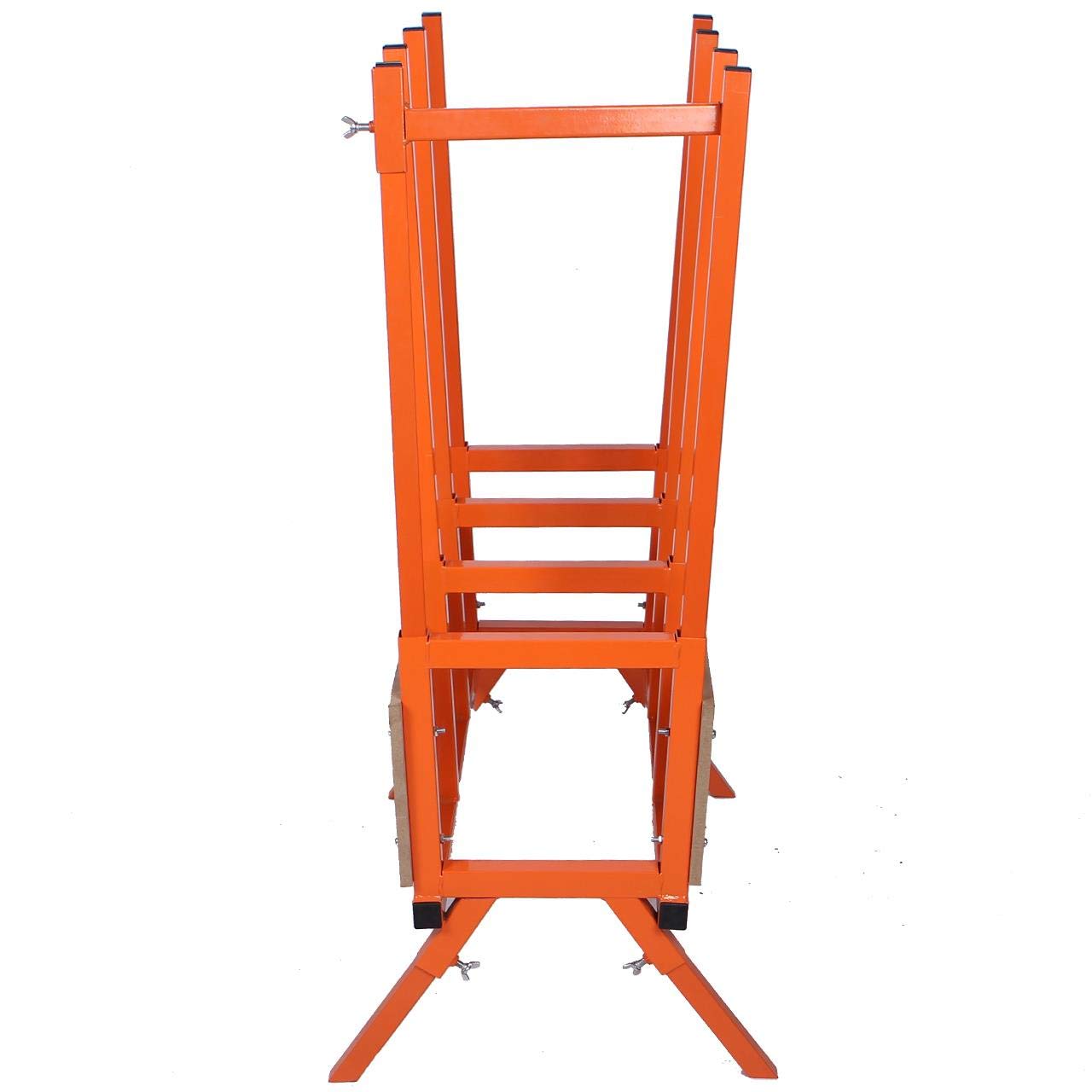 Cavalletto FUXTEC FX-SH2.0 in metallo per motoseghe a legna - legna da ardere, con piedini regolabili, struttura estremamente robusta in acciaio con ampio piano di appoggio.