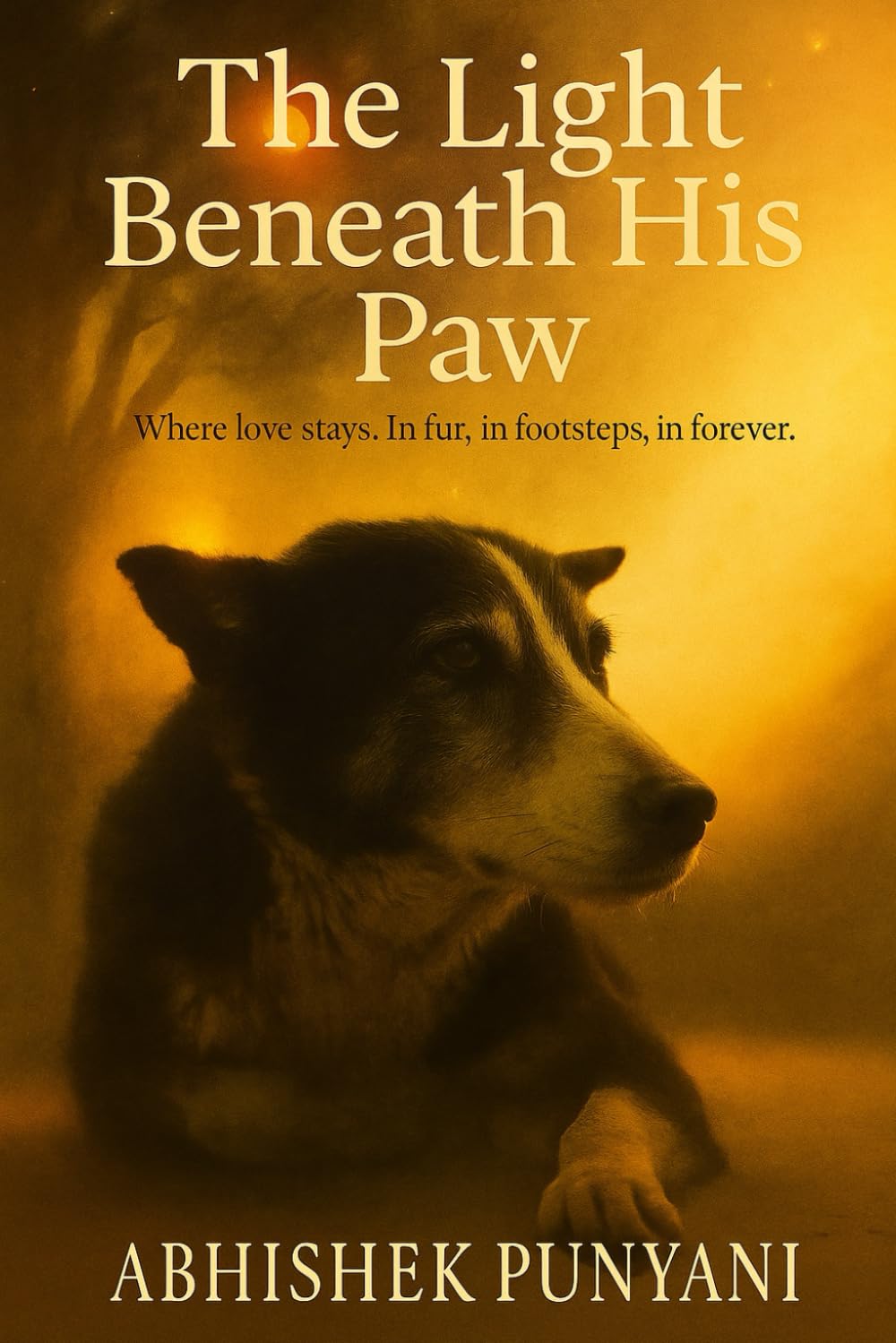 The Light Beneath His Paw: Where love stays. In fur, in footsteps, in forever.