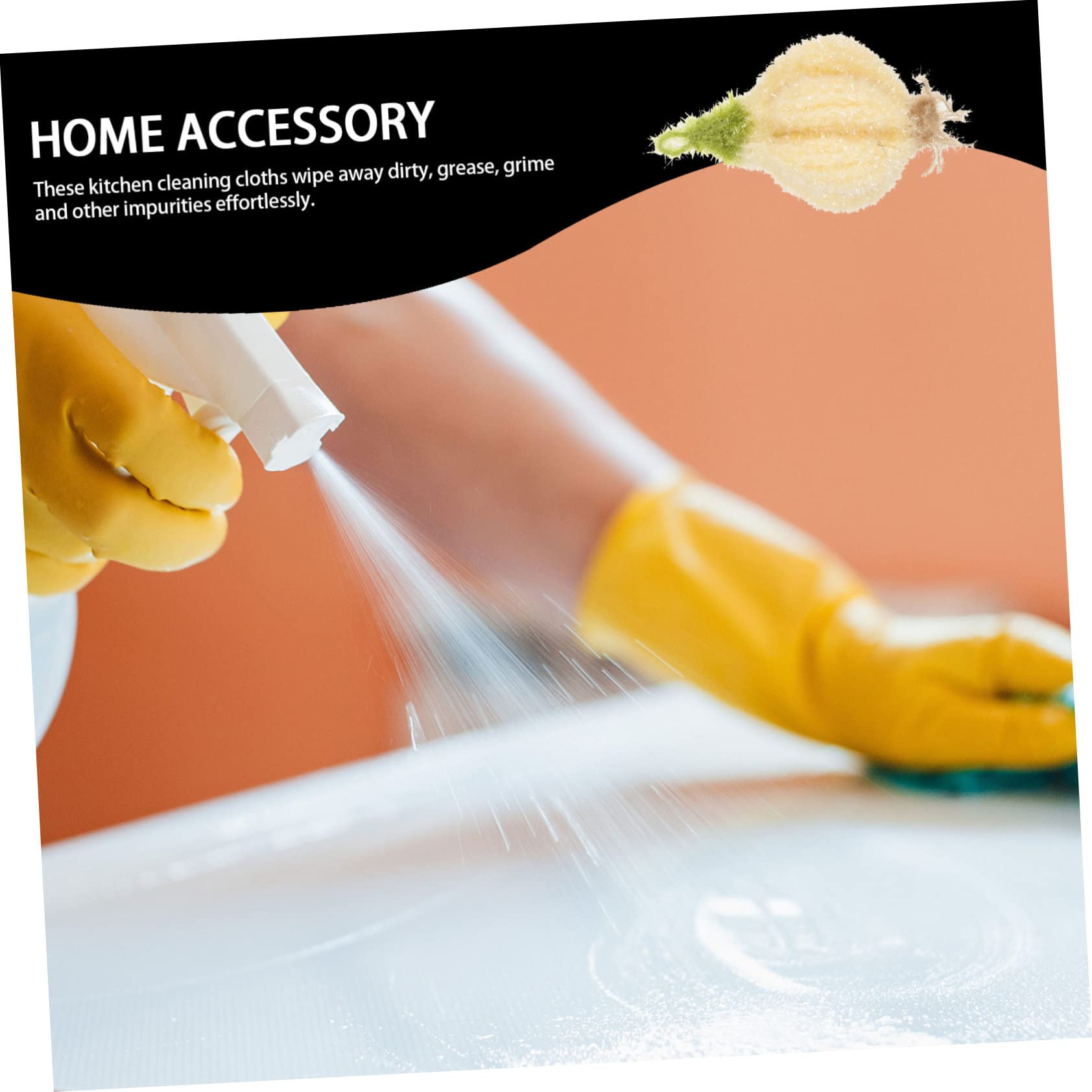 BESTonZON 15piezas Paños De Cocina Ultra Absorbentes para Lavado De Platos Accesorios De Limpieza para Hogar para Eliminar Grasa y Suciedad