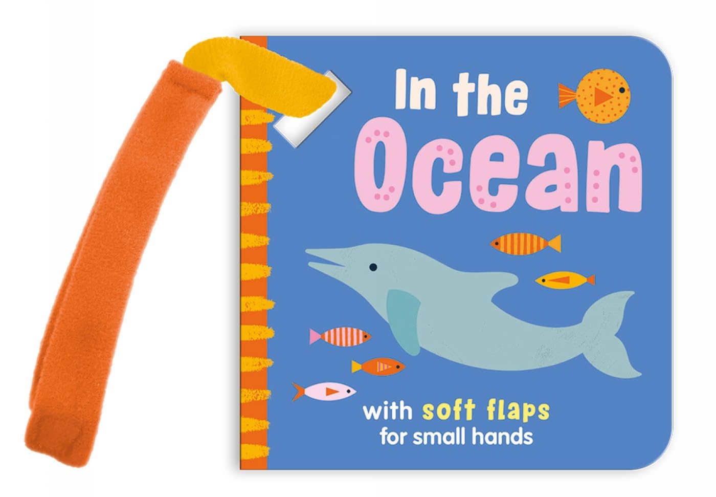 Buggy Book with Felt Flaps – In the Ocean | Chunky Pram Book for Babies | 6 Spreads of Bright Ocean Scenes