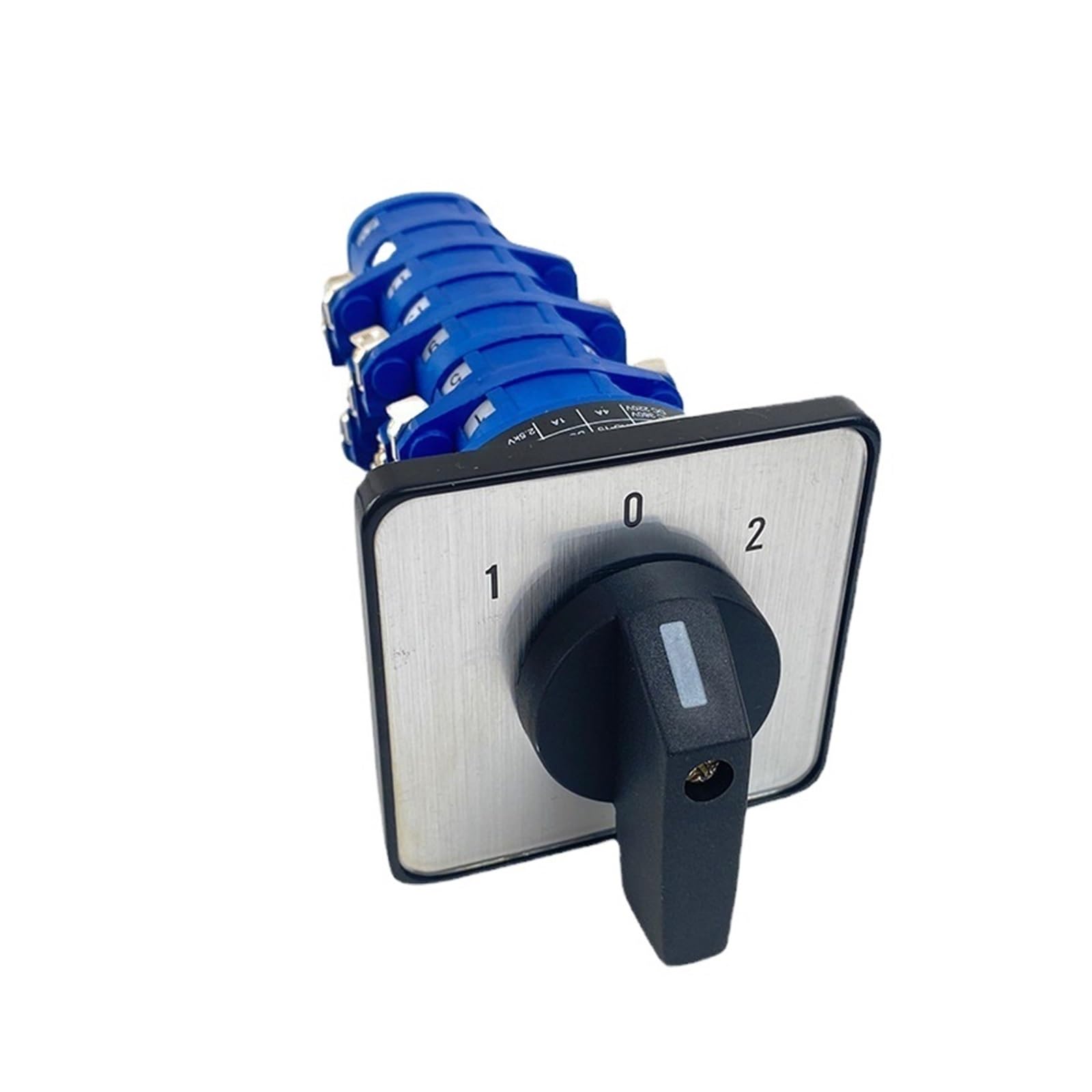 YWZVBSDCS Rotary Cam Switch 16A 690V 3 Position 1-8 Poles Control Dual Power Changeover Interruptor LW39A-16 Series(7P)