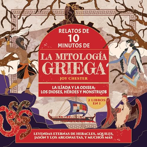 Page de couverture de Relatos de 10 minutos de la mitología griega (2 libros en 1)