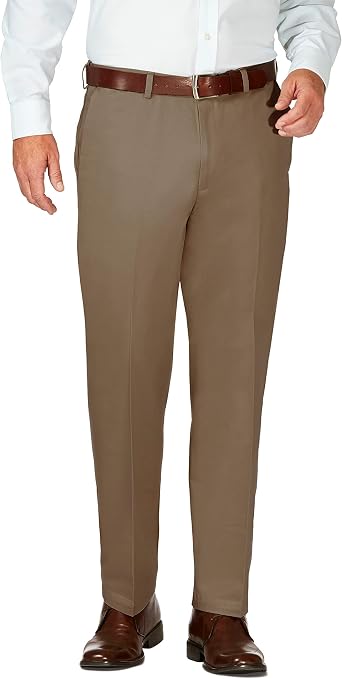 Haggar Mens Classic Fit Work to Weekend Business Casual Pant