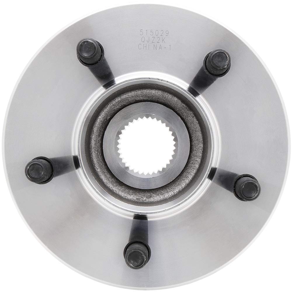 [2-Pack] 515029 - Front Driver and Passenger Side Wheel Hub Bearing Assembly Compatible with [4WD - 4-Wheel Drive Models ONLY] 2000-2004 Ford F-150, 2004 Ford F-150 Heritage