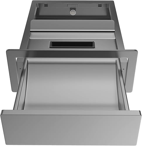 Miniatura 2 de ShureSAFE SPT350 Cajón de transacción de pared de 12 pulgadas de ancho x 16-3/4 pulgadas de profundidad x 3-3/4 pulgadas de alto que se extiende 11