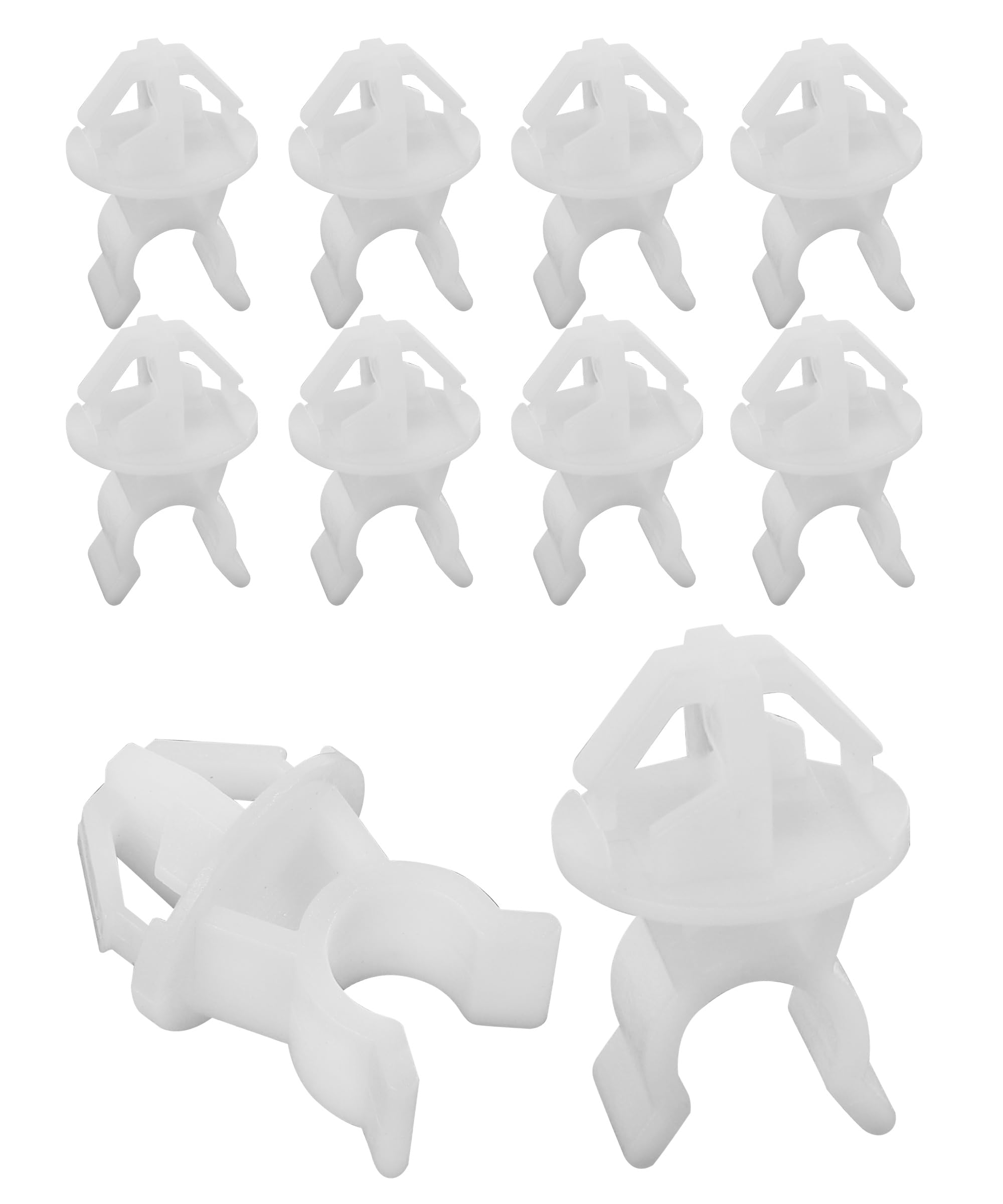 10PCS Hood Prop Rod Clip: Car Hood Prop Mount Holder Clip - Compatible with Some Models, Replace #91503-SS0-003
