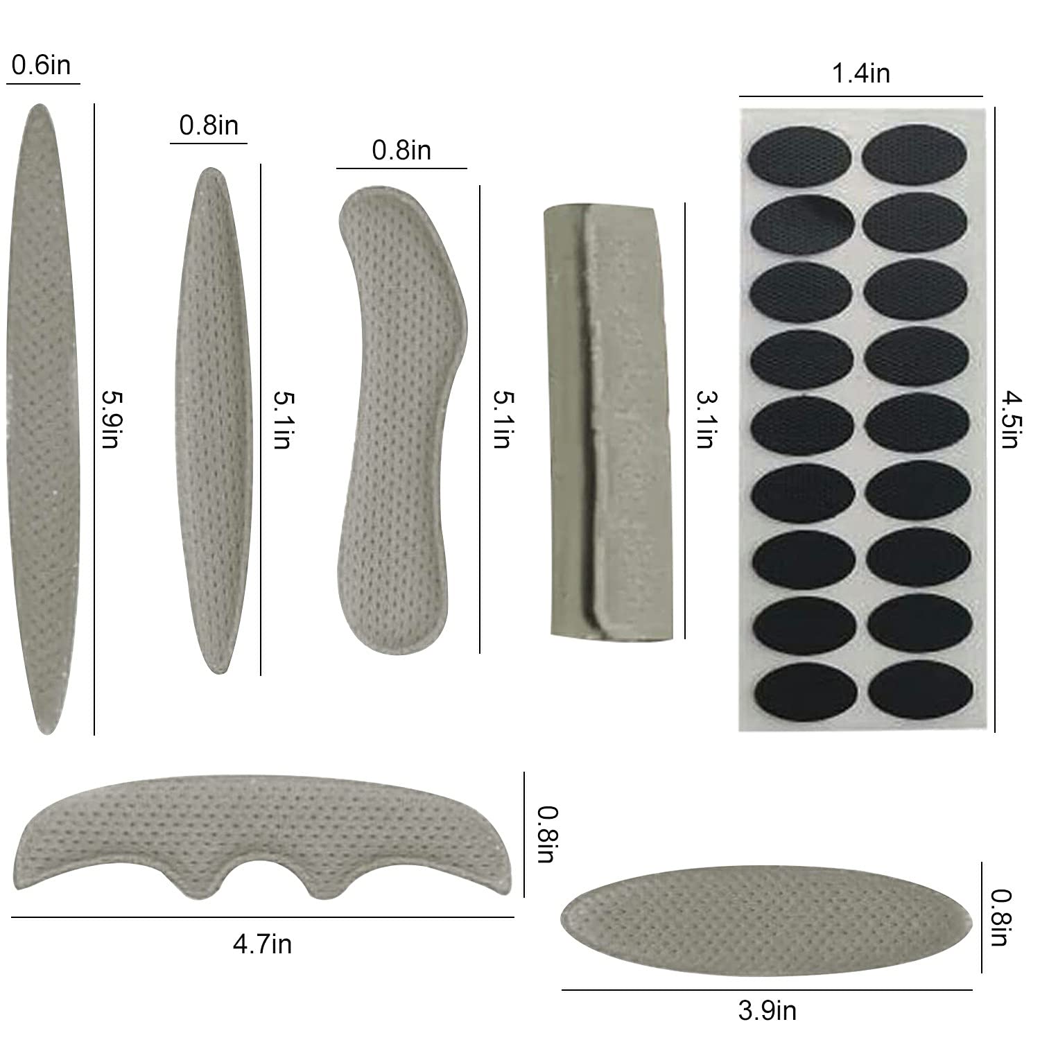 Mousse Casque Velo,2 PCS Kit De Rembourrage Universel Pour