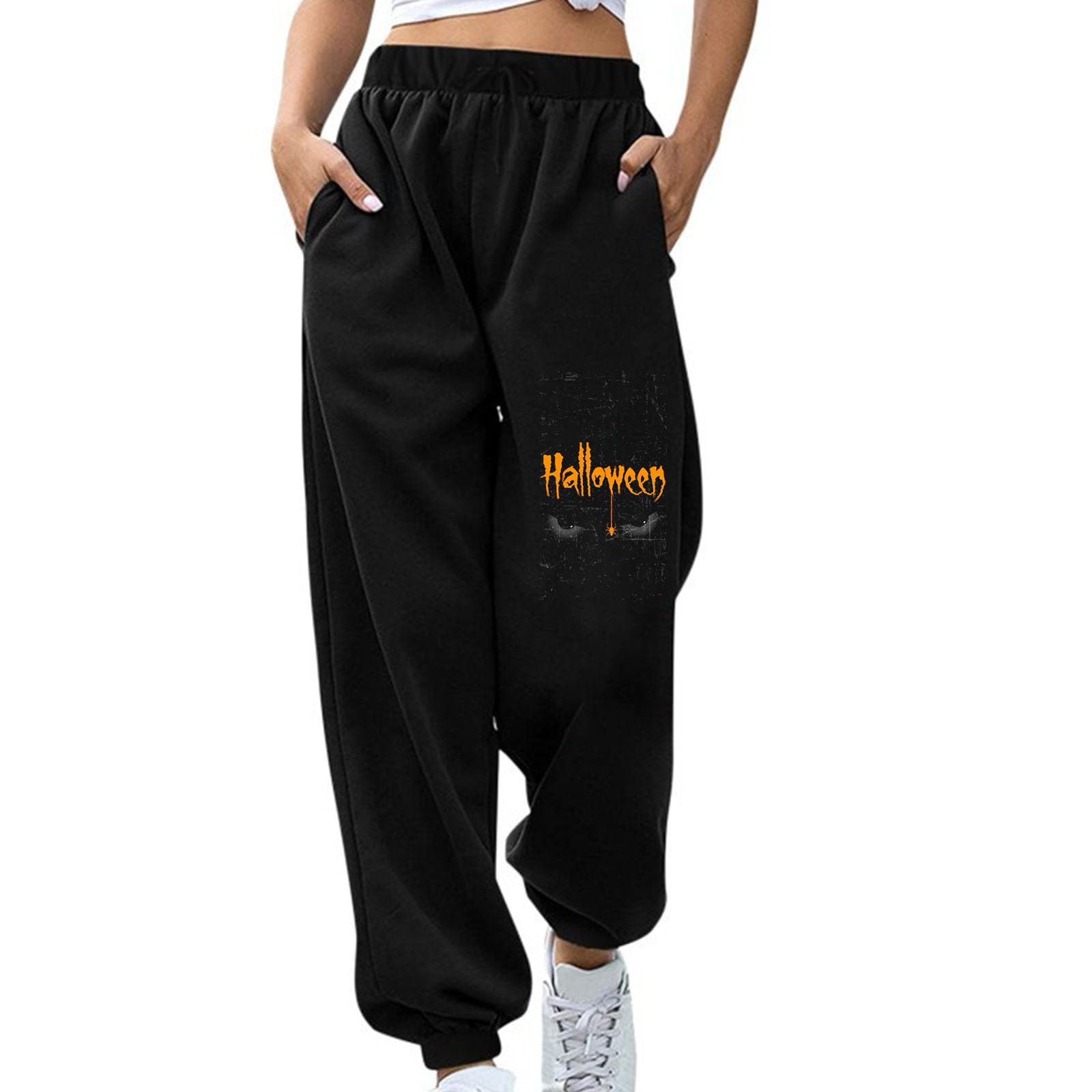 Mittory Women's Casual Baggy Fleece Sweatpants Warm Joggers Pants Lounge Trousers with Pockets High Waisted Fall Fashion 2023