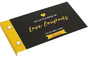 Romantic Love Gifts for Her - Love Coupon Book for Couples