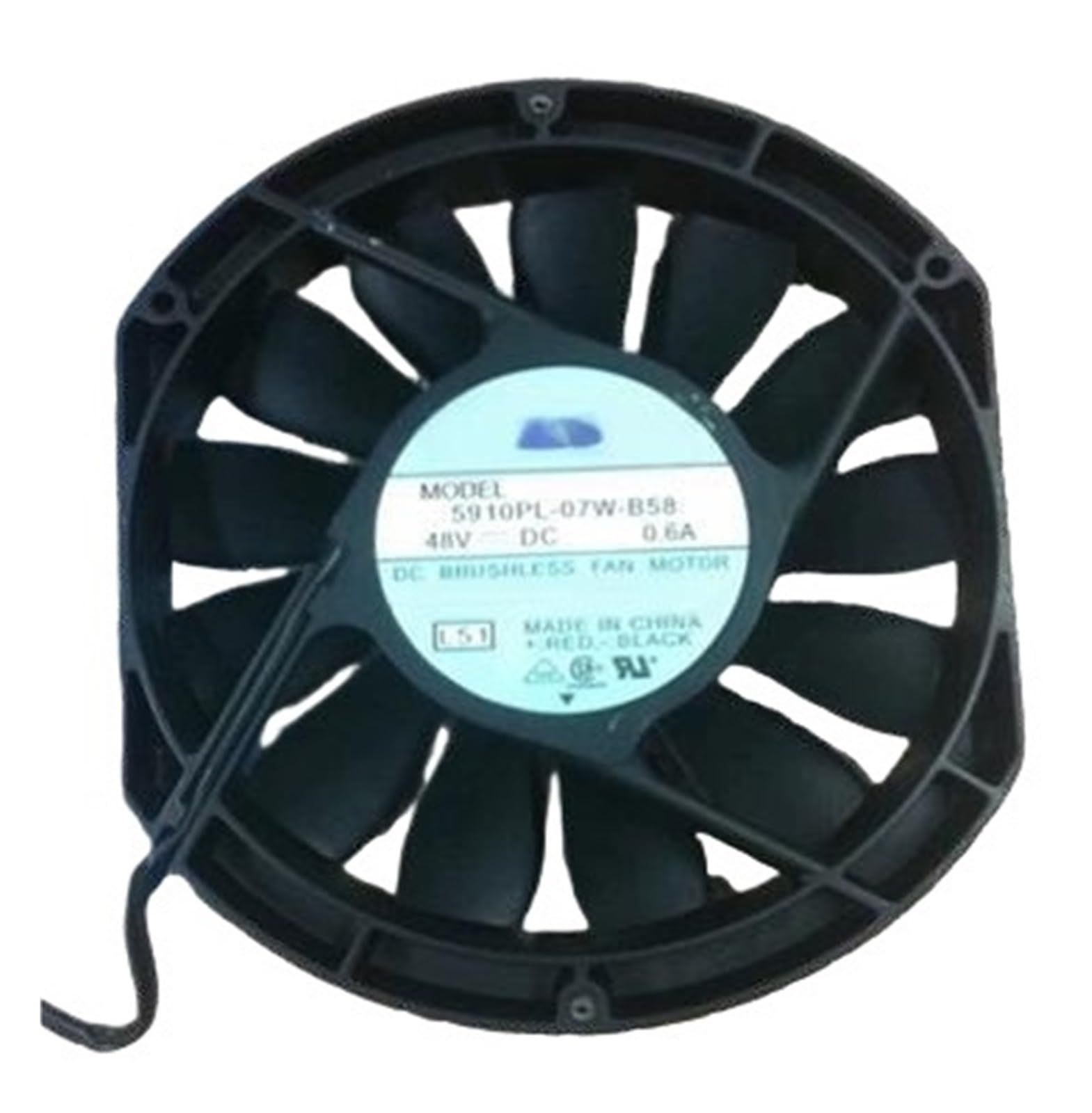 PEQYUACTE 5910PL-07W-B58 17025 48V 0.6A Cooling Fan