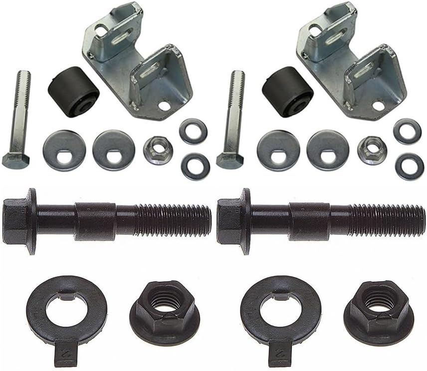 Front Rear Alignment Camber Kit 4PC Compatible with Acura CSX 2011 2006 2008 2007 2009 2010 Compatible with Honda Civic 2012 2013 2014 2015 2006 2007 2008 2009 2010 2011