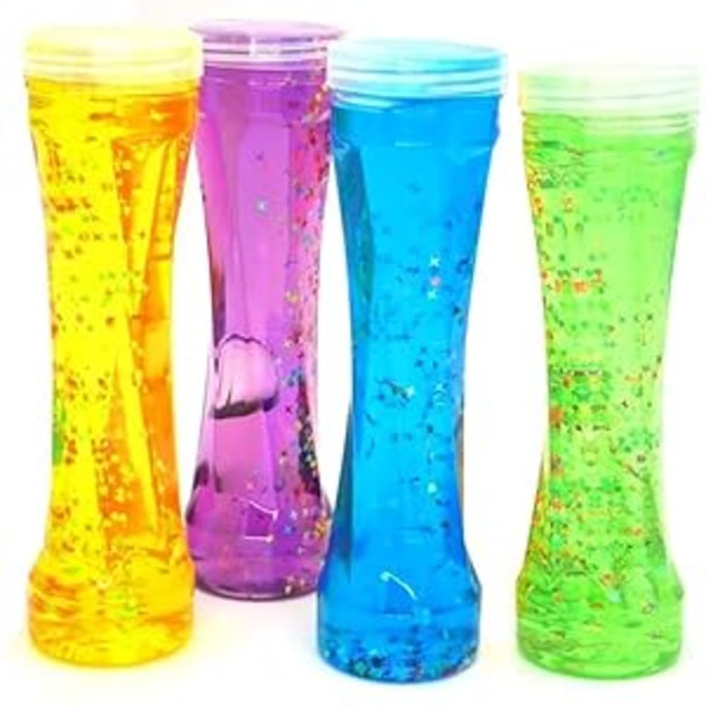 YBN Slime for Kids Bottle Slime with Stone for Kids Play Non Sticky Slime Non Toxic Clay Putty Mud Slime for Kids Best Gift Pack of (4)