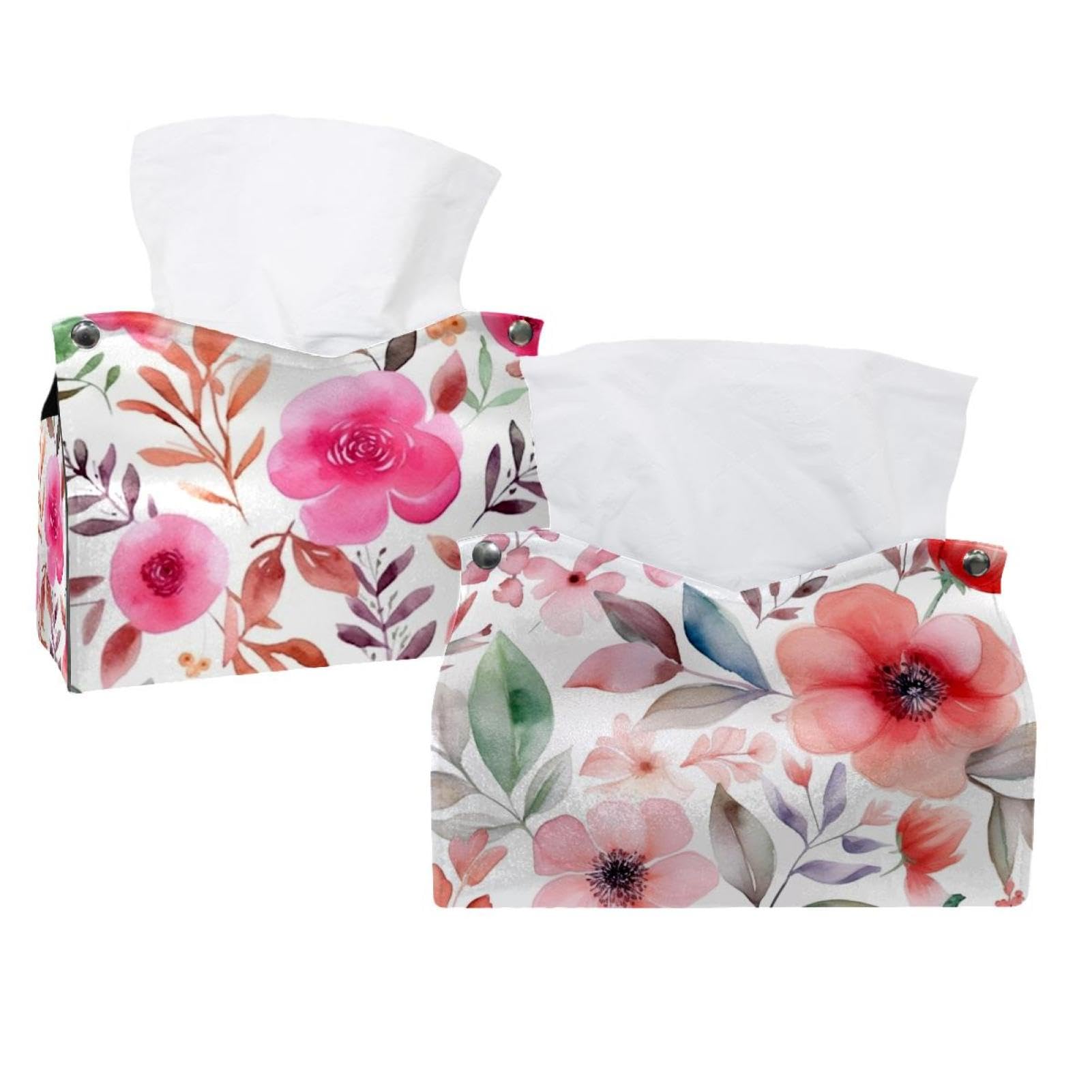 Boîte à mouchoirs fleurs roses pour chambre et salon : créez une ambiance cosy à la maison