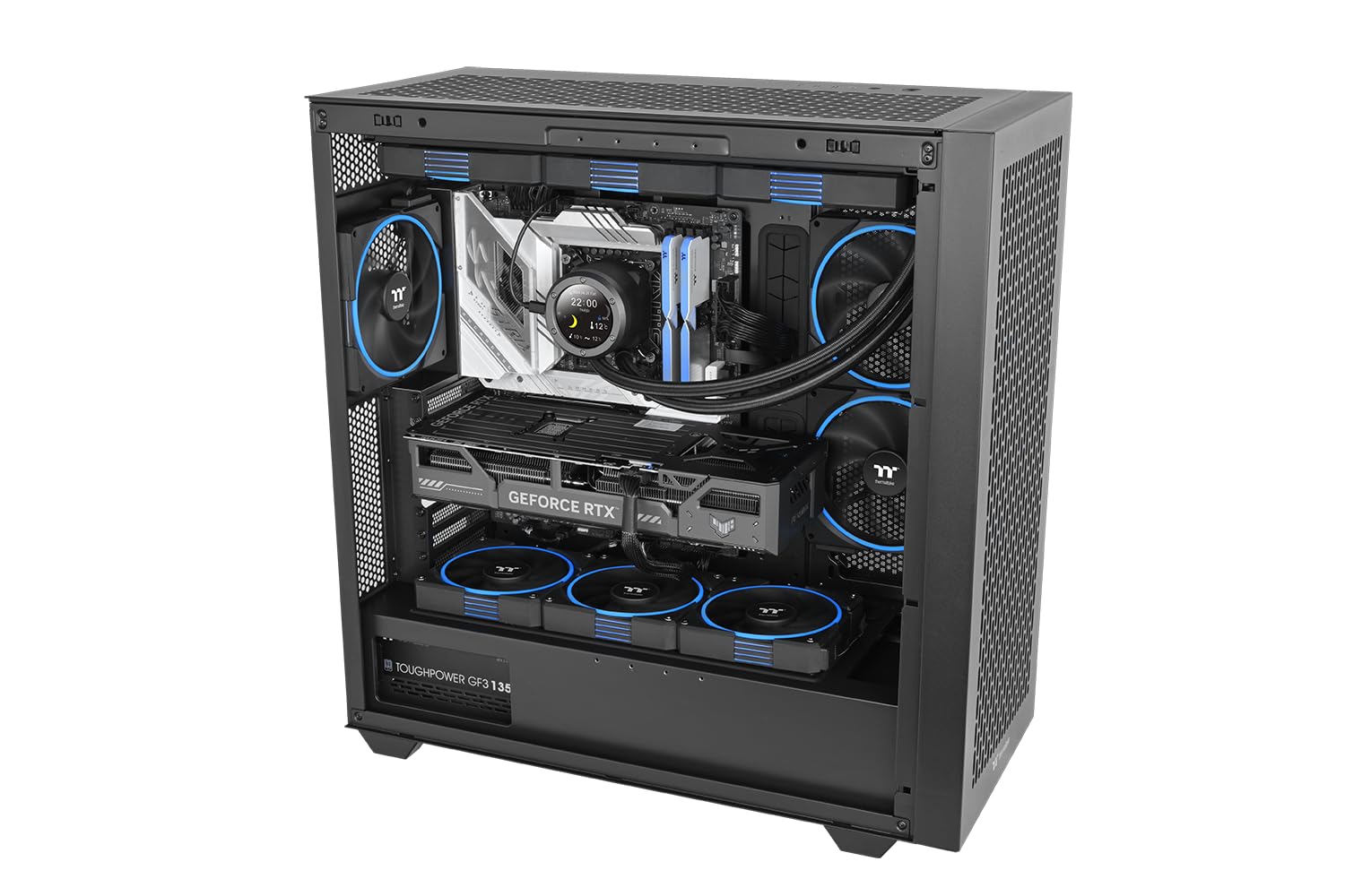Thermaltake TS120 EX RGB 3-Pack Black
