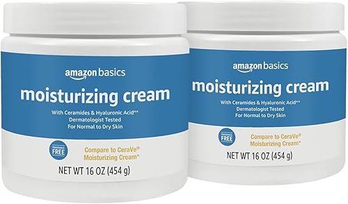 Tienda Basics Moisturizing Cream, 16 Ounces, 2-Pack