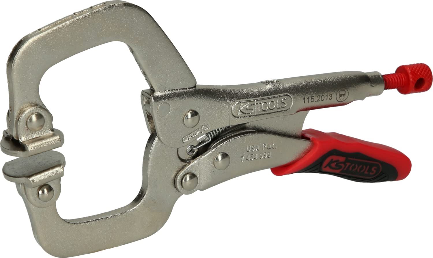 KS Tools 115.2013 Pinza de presión para soldadura, 0-30mm