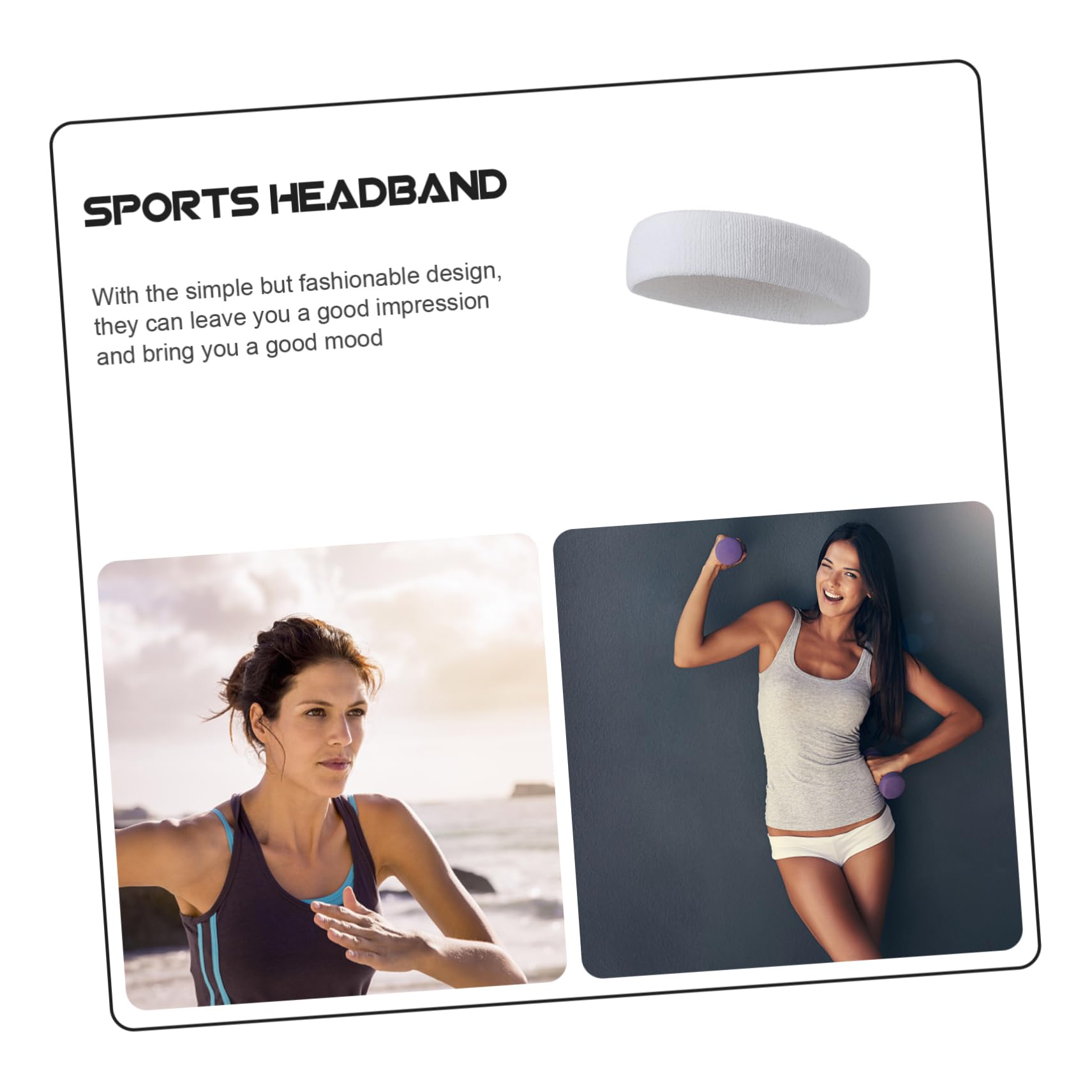 Kisangel 20piezas Banda De Sudor para Correr y Fitness Transpirable para Yoga y Entrenamientos Accesorios Deportivos para Hombres y Mujeres