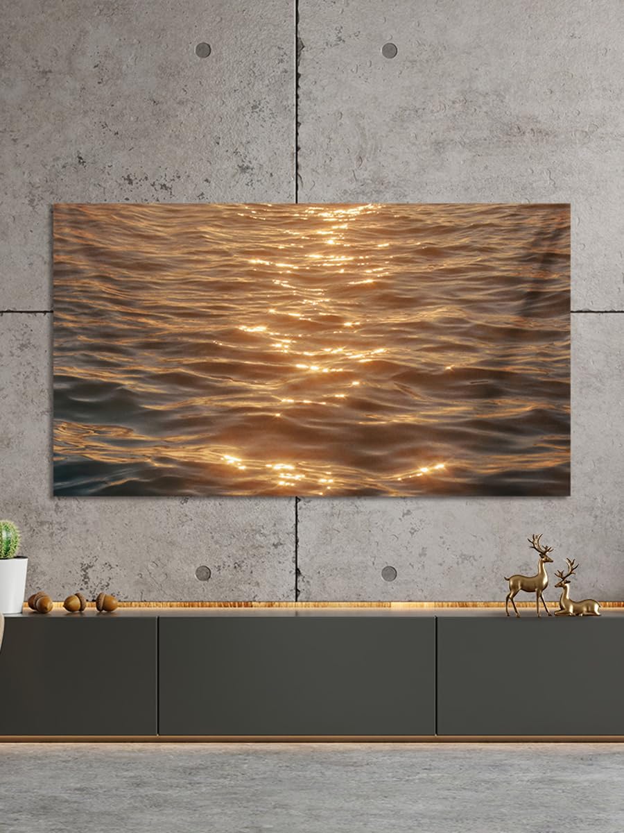 32-80 inch universele hoes voor indoor tv, antistatisch liggend printen stofdicht beschermen tv cove, voor slaapkamer woonkamer decoratie display beschermhoes (Color : Color6, Size : 55inch
