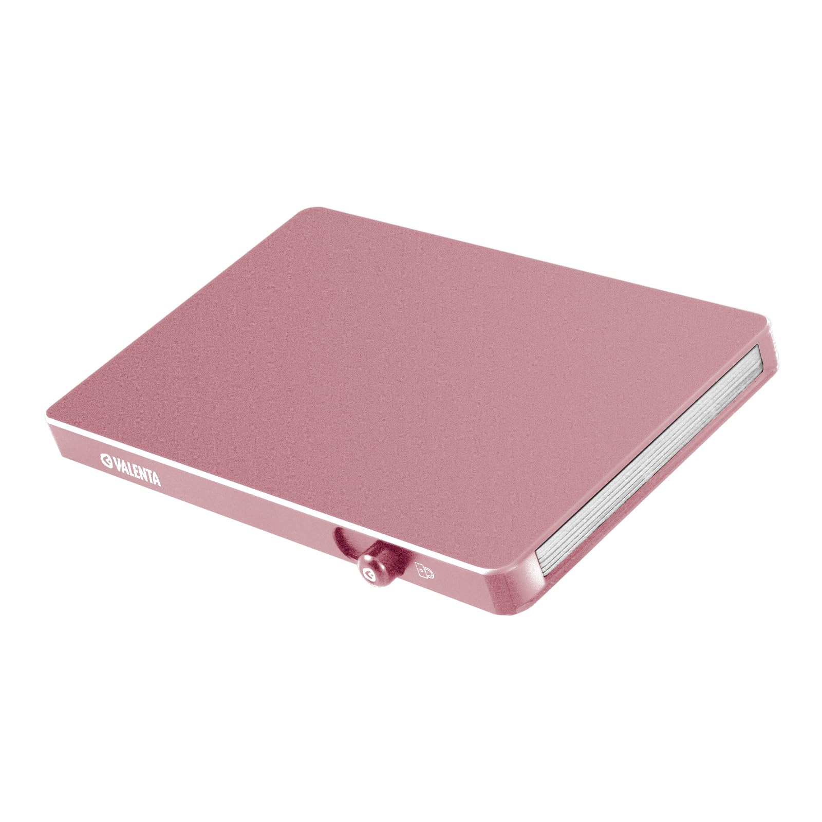 Valenta Cardprotector, Aluminium, Magnetic, RFID-geschützt, Rose