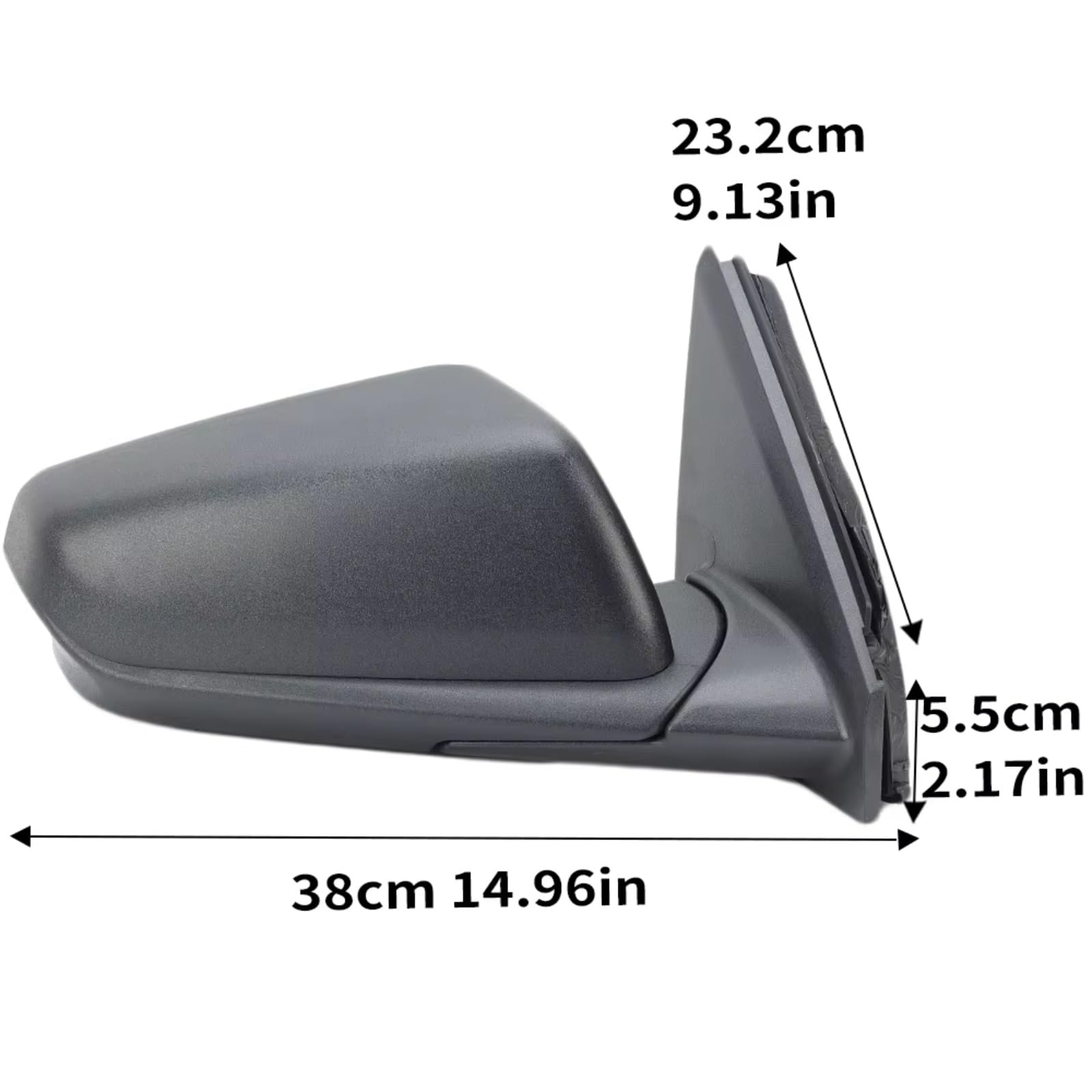 Para Chevrolet Para Equinox 2018-2022 Conjunto De Espejo Retrovisor Lateral De 7 Pines Versión Estadounidense Para Punto Ciego Calentado Espejo Retrovisor Conjunto