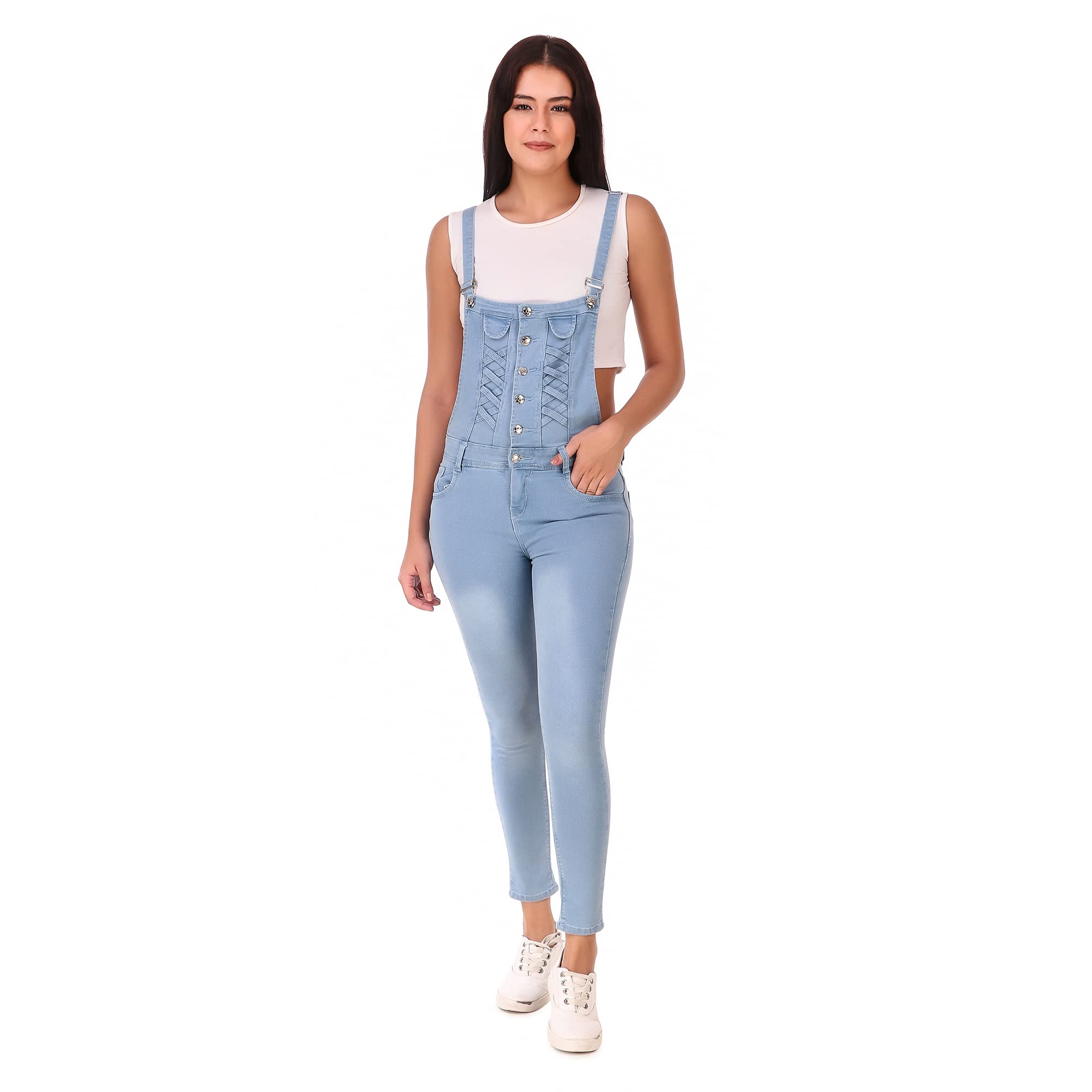 Denim Dangri Dangri For Womens Online Denim Dungaree Dress Dangri
