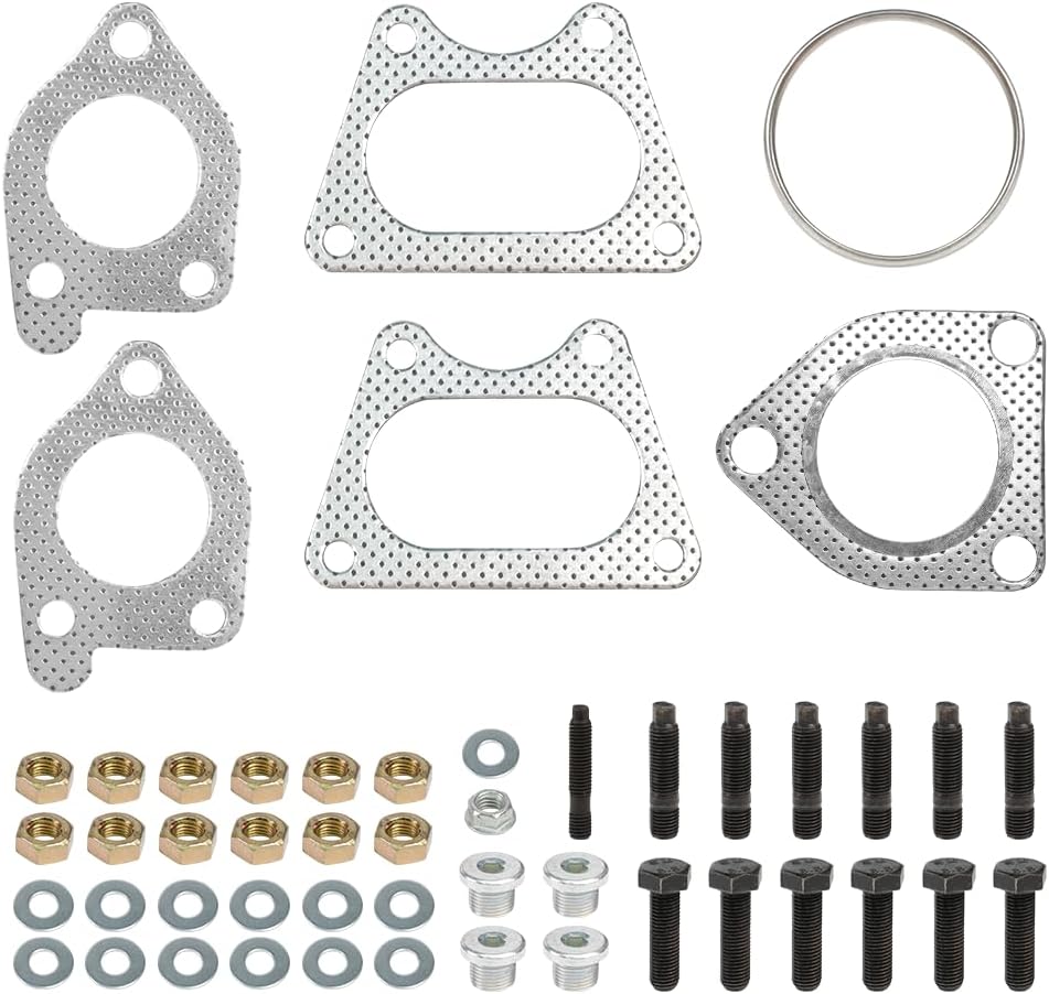 Front Left Right & Rear Catalytic Converter Compatible with Honda Accord 2003-2007, Odyssey 2005-2010, Pilot 2005-2008, Acura MDX 2003-2006 3.5L V6 Catalytic Convertor (EPA Compliant)