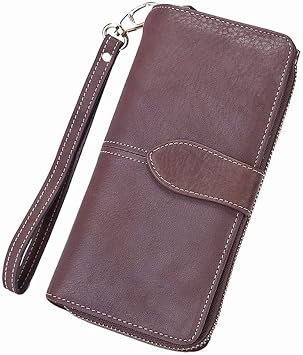 Ladies Clutch Bag Ladies Long Leather Coin Purse Wallet Ladies Phone Bag Wallet