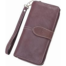 Ladies Clutch Bag Ladies Long Leather Coin Purse Wallet Ladies Phone Bag Wallet