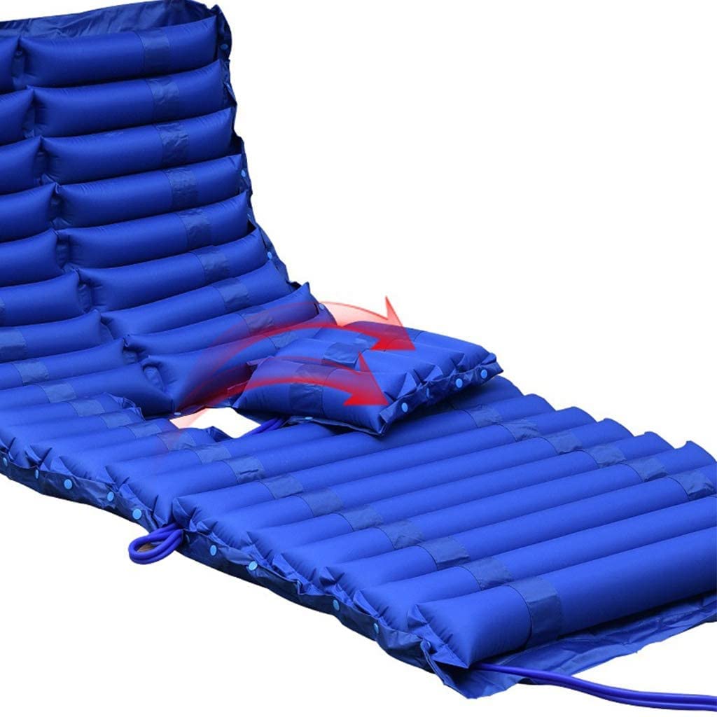 Colchón antiescaras a presión de Aire, colchón Inflable antiescaras, Ayuda de Aire para Cama Inflable con Dolor de coxis, Dolor de Cadera y Alivio de la ciática