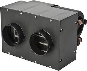 JEGS Auxiliary UTV Heater 12 Volt Assembly - 28,000 BTU, 260 CFM Airflow, Compact Mountable Design