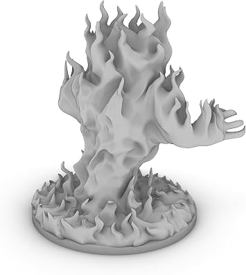 Fire Elemental Tabletop DND Gaming Miniature