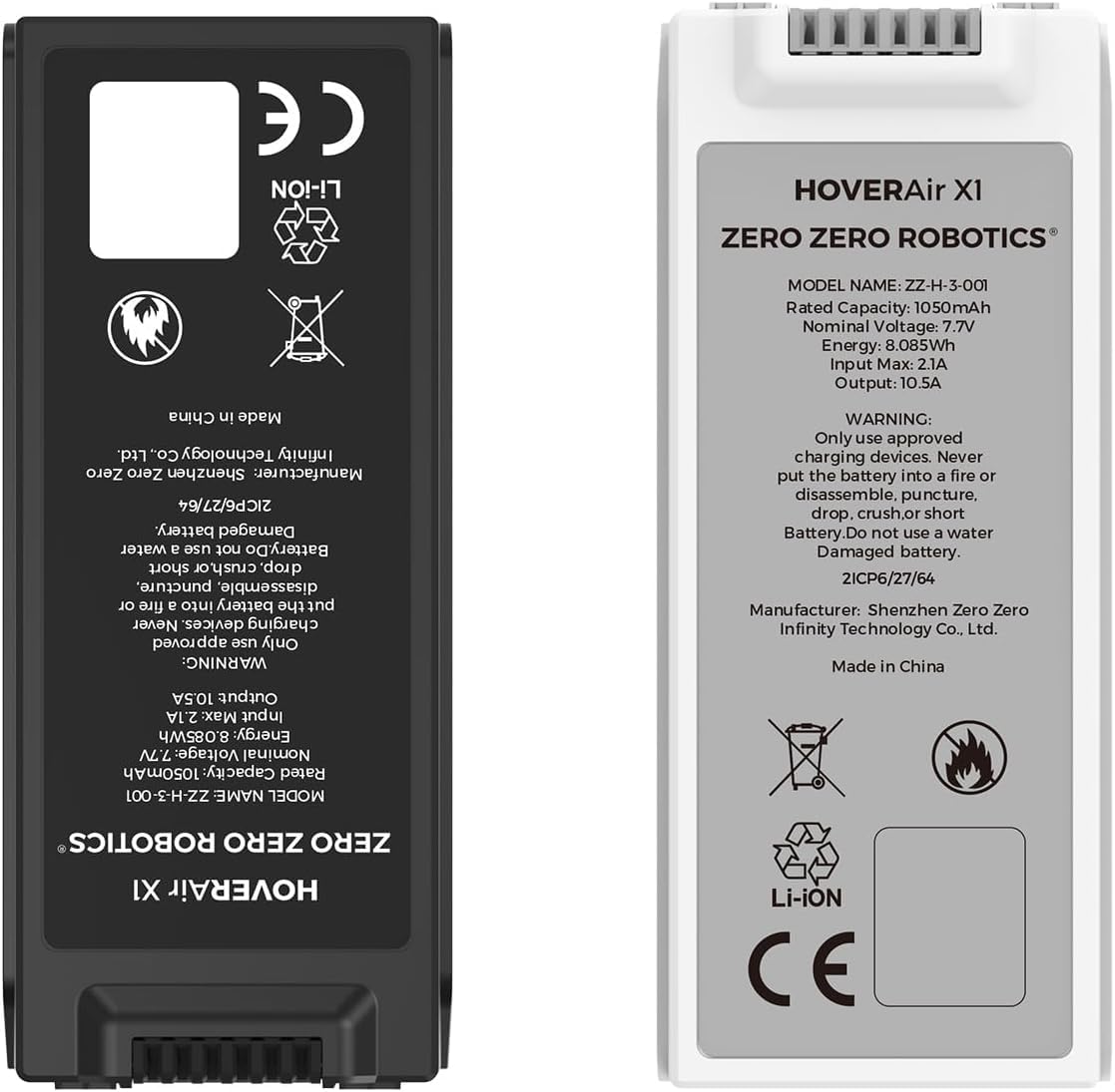HOVERAir Accessoire de Batterie pour HOVERAir X1 Noir