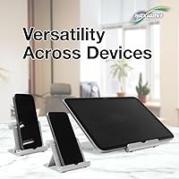 Vista 9 de BoxWave Soporte y soporte compatible con Chuwi HiPad Plus - Soporte de aluminio VersaView, portátil, soporte de visión multiángulo