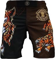 Vista 82 de Hardcore Training Pantalones cortos de lucha para hombre Boxeo MMA Combat BJJ Grappling Fitness Muay Thai Kickboxing No Gi