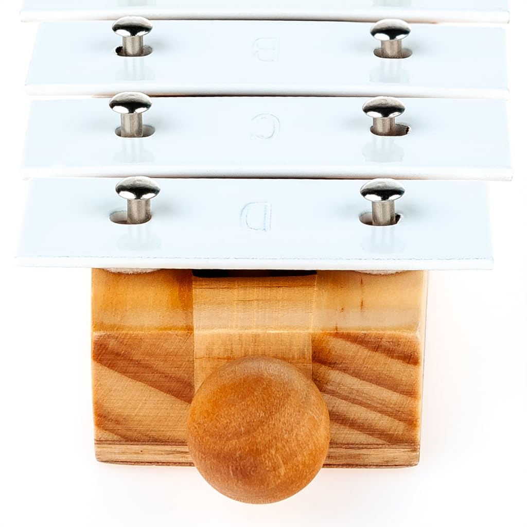 TrellaTon® Glockenspiel mit Stiel pentatonisch 7 Töne (e-d) I Wiemann Lehrmittel