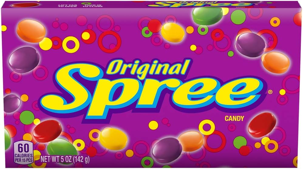 Spree Candy Theater Box, original, 5 Ounce
