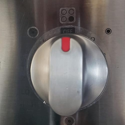 Miniatura 2 de Adhesivos de 6 diales de estufa para quemador, placa de cocina, kit de perilla de cocina eléctrica, kit de calcomanías de repuesto de perilla