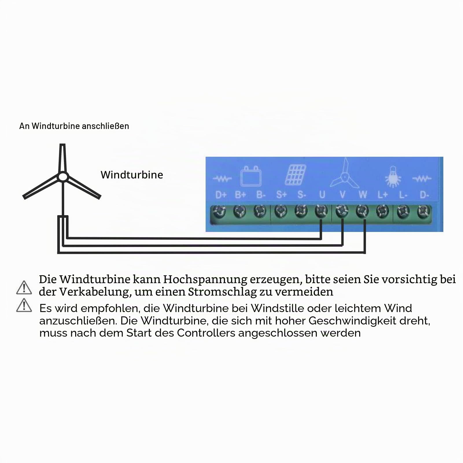 Wind Solar Laderegler, 12V 24V Automatisch Identifikation, MPPT Laderegler, 800W Wind 600W PV Solar, mit LCD Bildschirm, für Windkraftanlagen, Sonnenkollektoren, Wind Solar